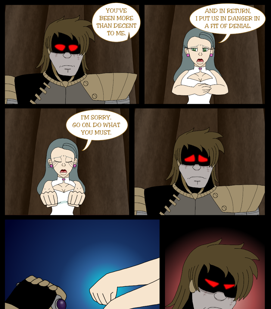Psychoborg - Episode 10, Page 11: Chapter 9: Finding the Light