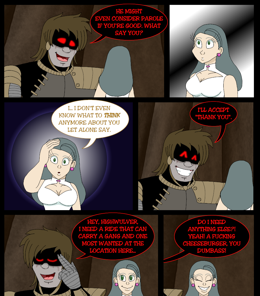 Psychoborg - Episode 10, Page 13: Chapter 9: Finding the Light