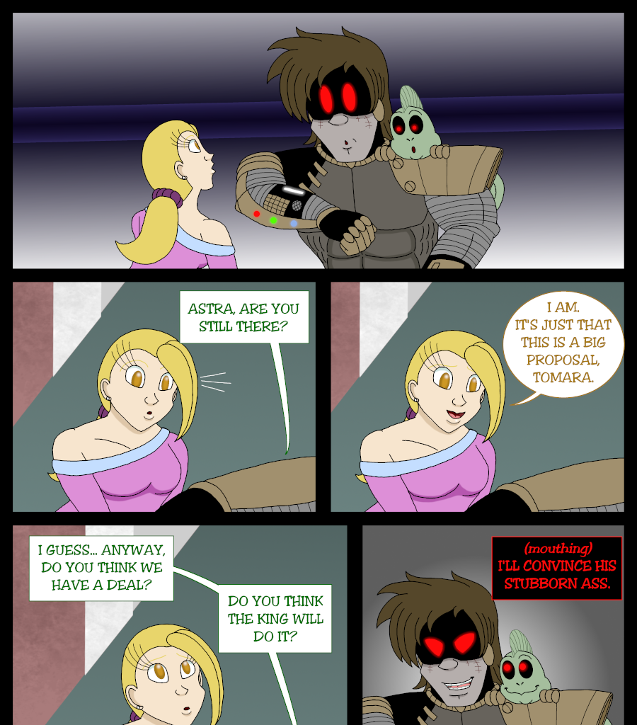 Psychoborg - Episode 10, Page 18: Chapter 9: Finding the Light