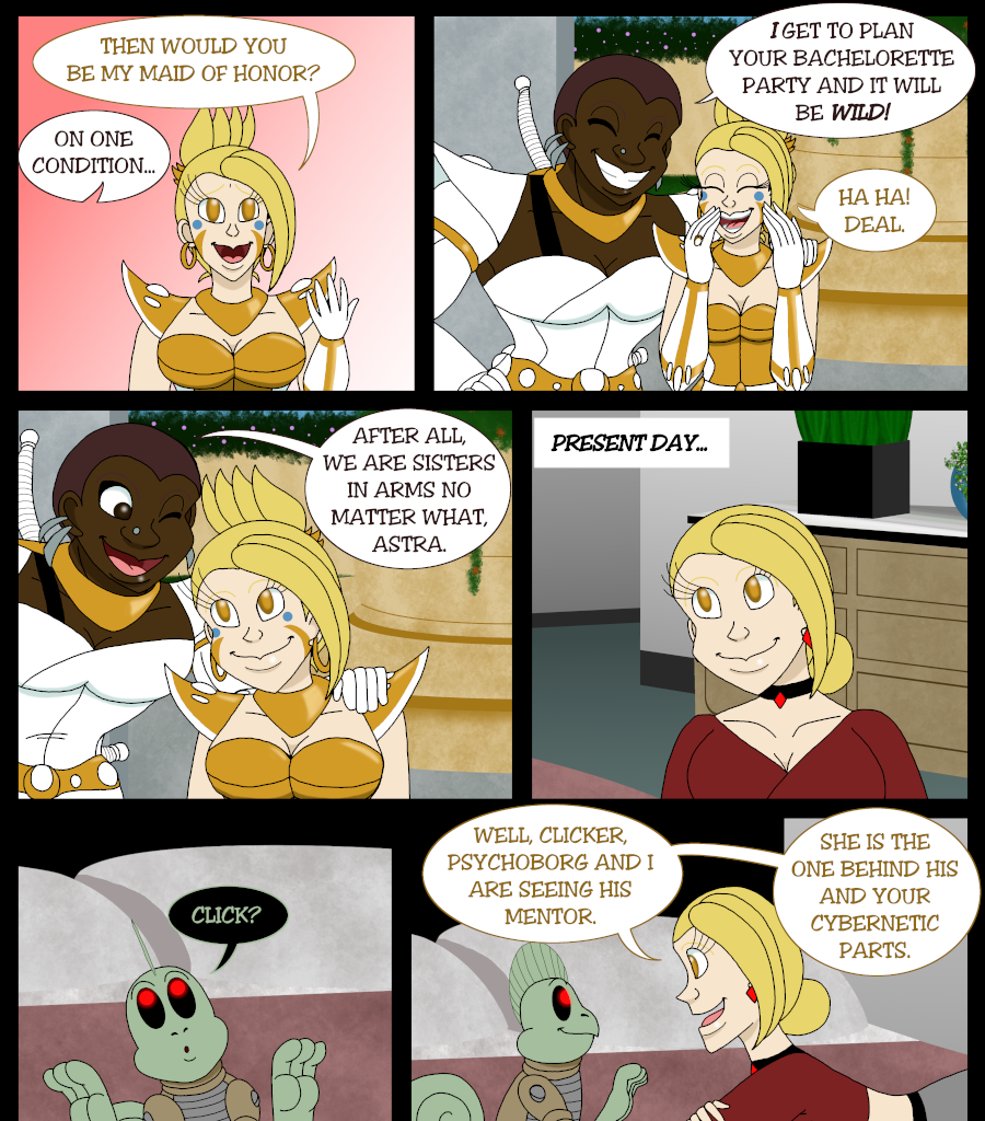 Psychoborg - Episode 11, Page 5: Chapter 10: The Story Behind the Story