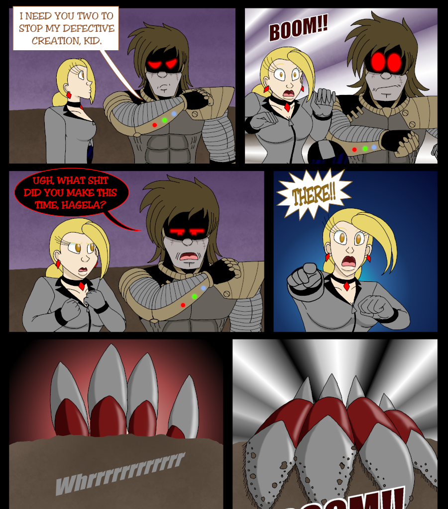 Psychoborg - Episode 11, Page 8: Chapter 10: The Story Behind the Story