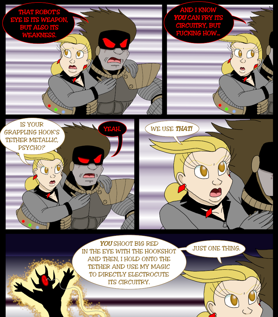 Psychoborg - Episode 11, Page 12: Chapter 10: The Story Behind the Story