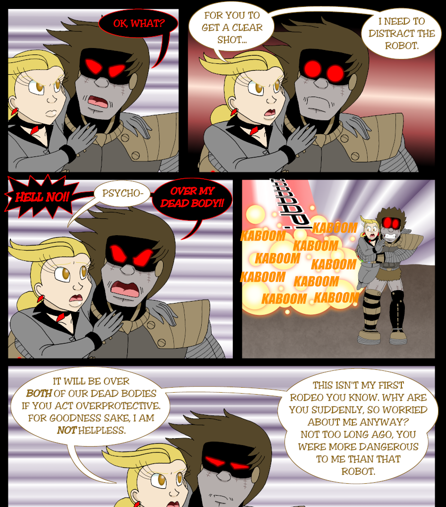 Psychoborg - Episode 11, Page 13: Chapter 10: The Story Behind the Story