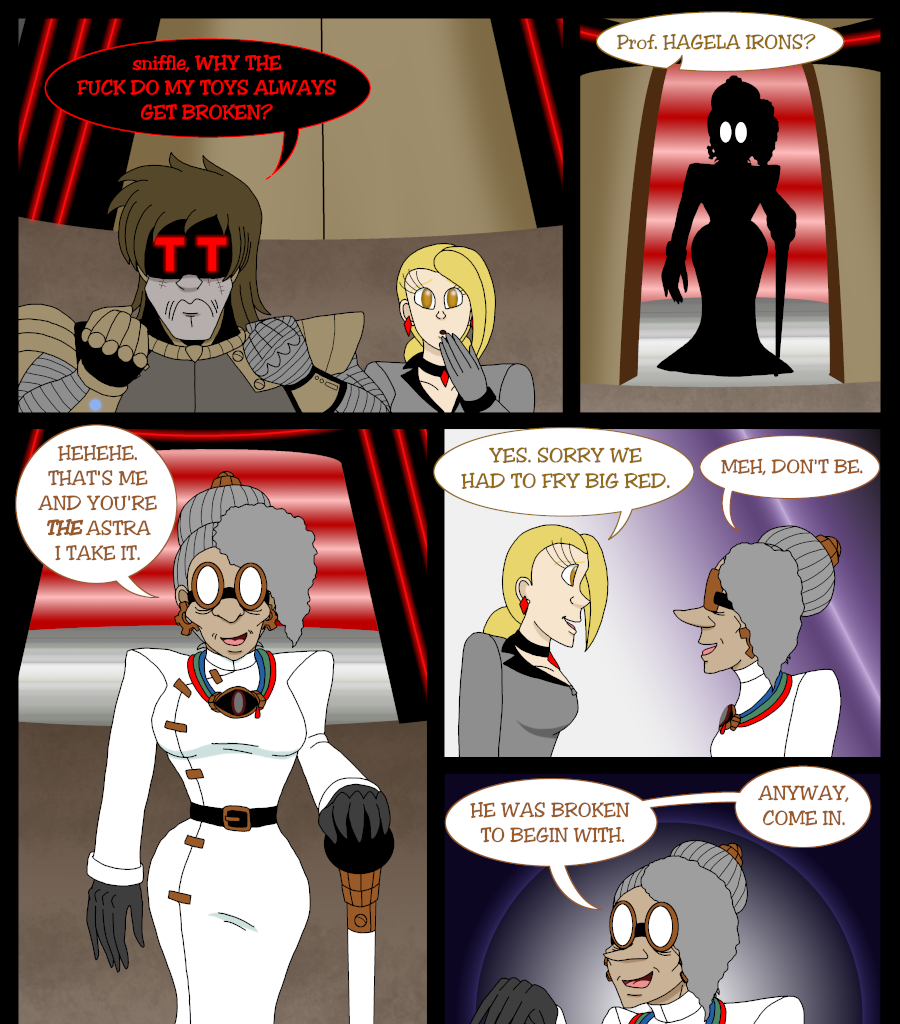 Psychoborg - Episode 11, Page 18: Chapter 10: The Story Behind the Story