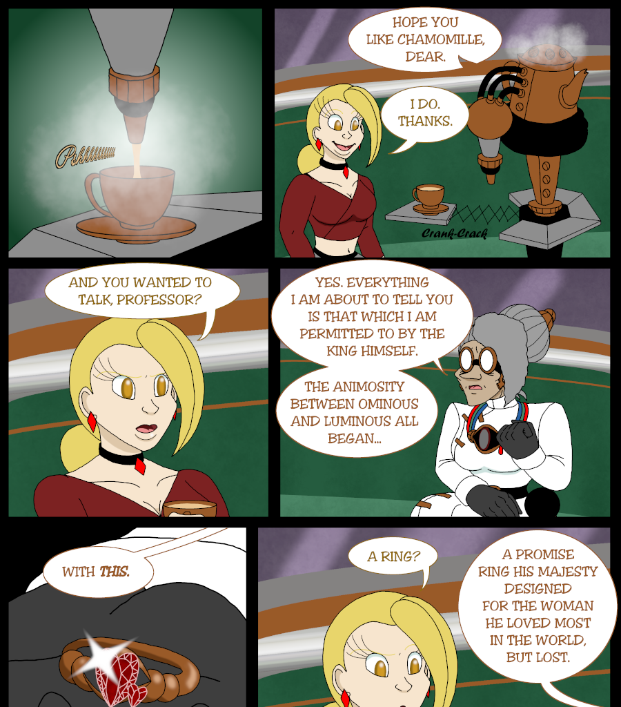 Psychoborg - Episode 11, Page 19: Chapter 10: The Story Behind the Story