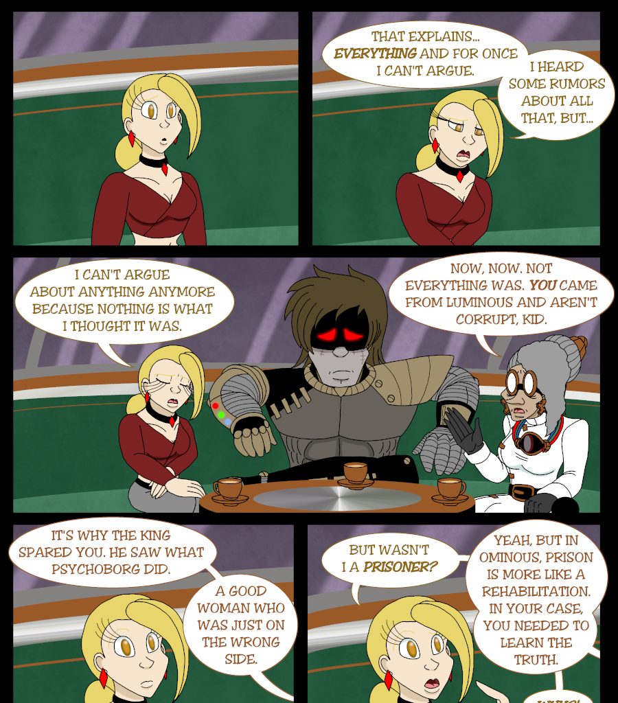 Psychoborg - Episode 11, Page 22: Chapter 10: The Story Behind the Story