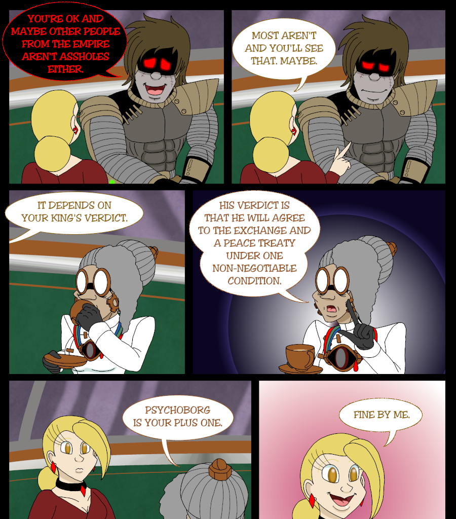 Psychoborg - Episode 11, Page 25: Chapter 10: The Story Behind the Story