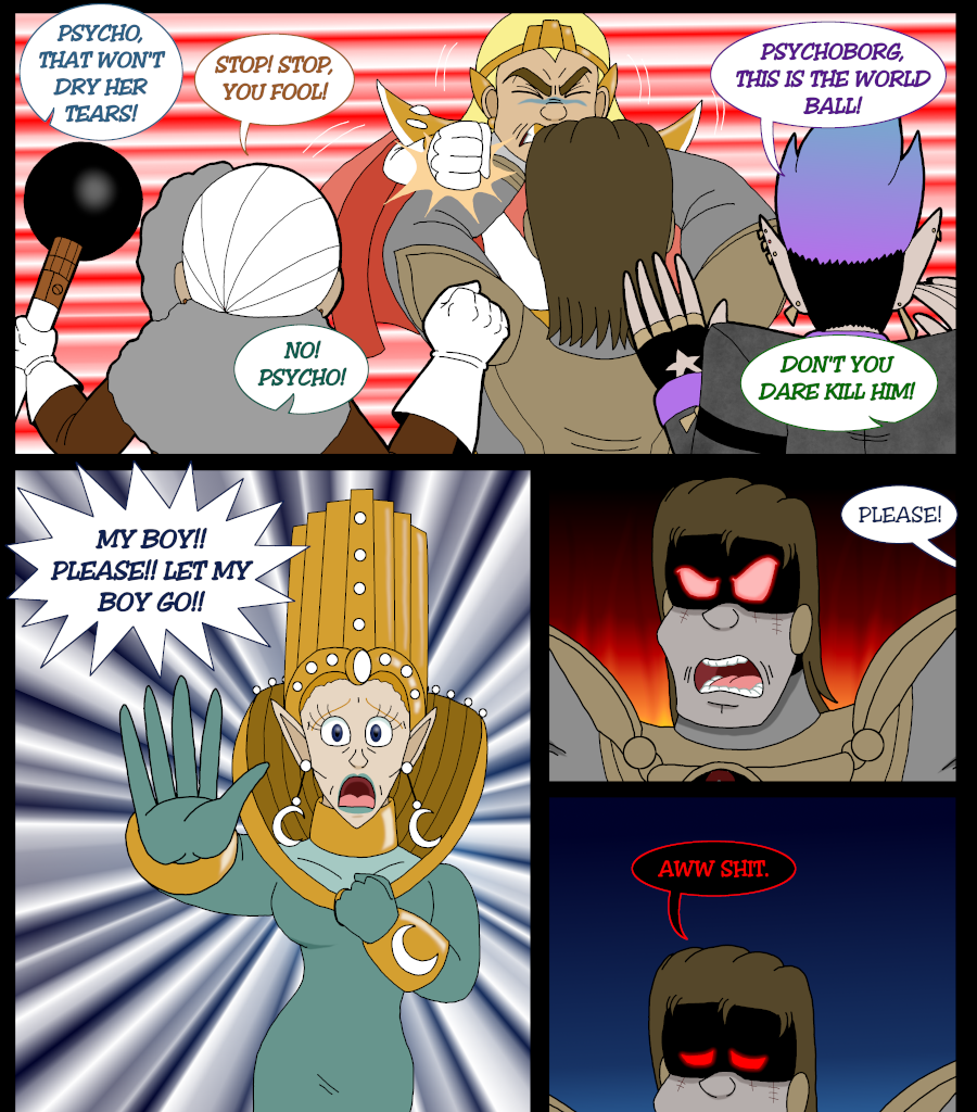 Psychoborg - Episode 12, Page 15: Chapter 11: The World Ball
