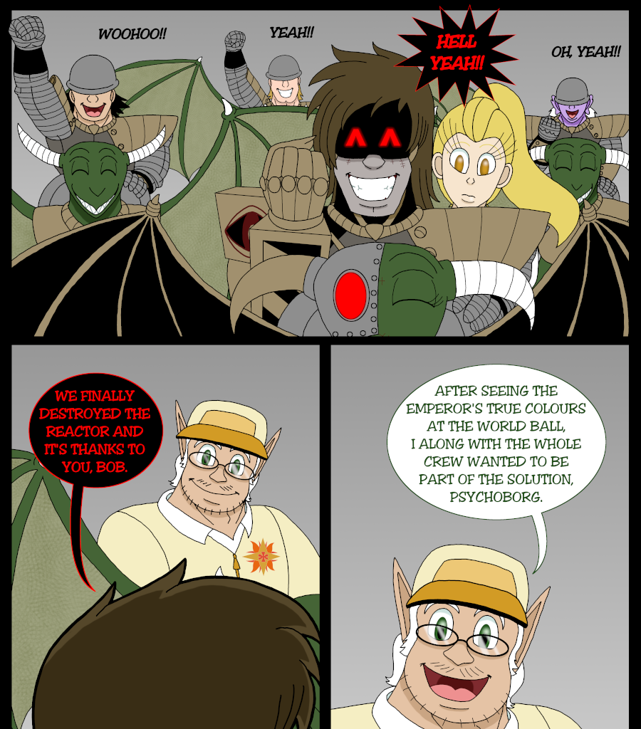 Psychoborg - Episode 13, Page 3: Chapter 12: Shattered Futures
