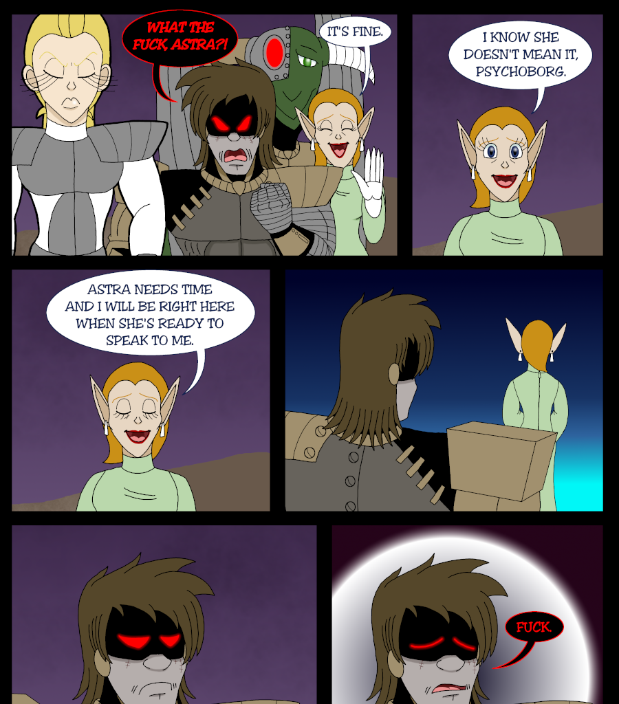 Psychoborg - Episode 13, Page 7: Chapter 12: Shattered Futures