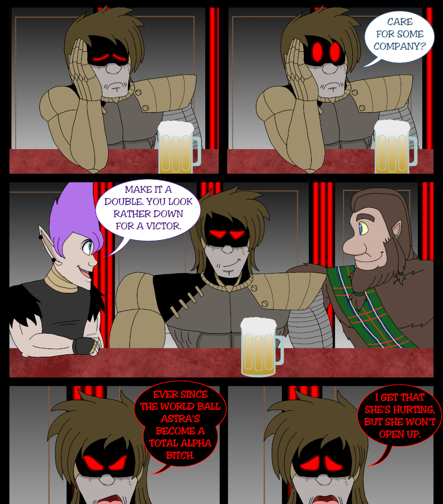 Psychoborg - Episode 13, Page 8: Chapter 12: Shattered Futures