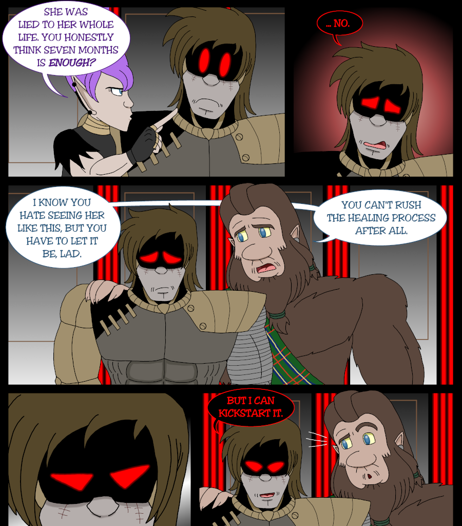 Psychoborg - Episode 13, Page 9: Chapter 12: Shattered Futures