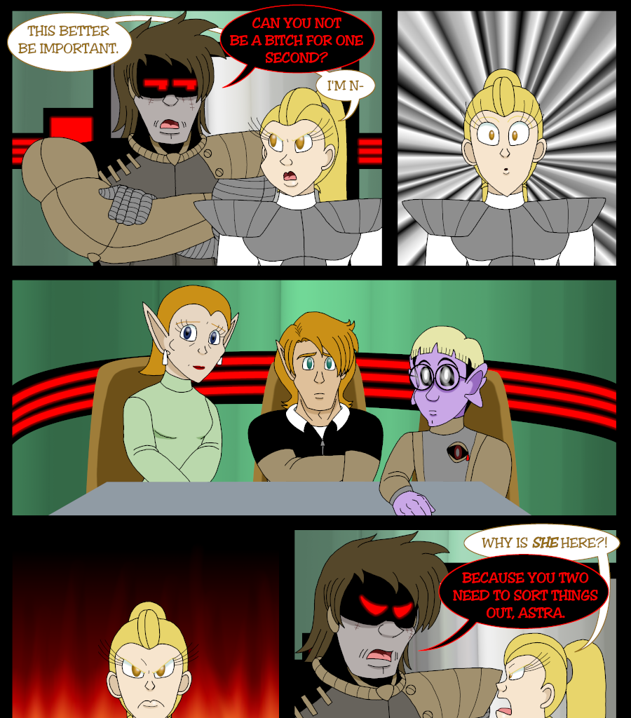 Psychoborg - Episode 13, Page 10: Chapter 12: Shattered Futures