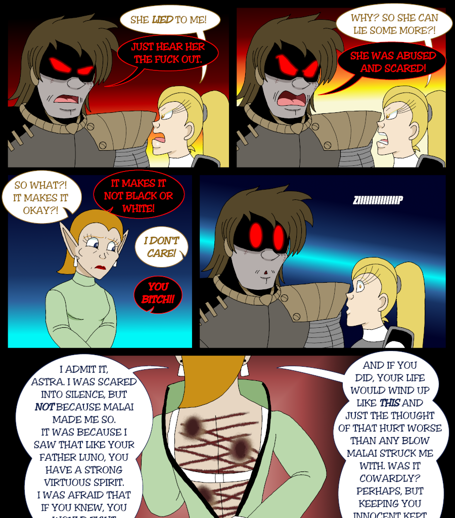 Psychoborg - Episode 13, Page 11: Chapter 12: Shattered Futures