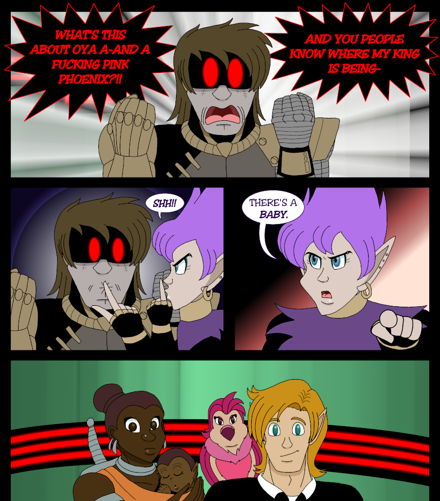 Psychoborg - Episode 14, Page 3: Chapter 13: Returning the King
