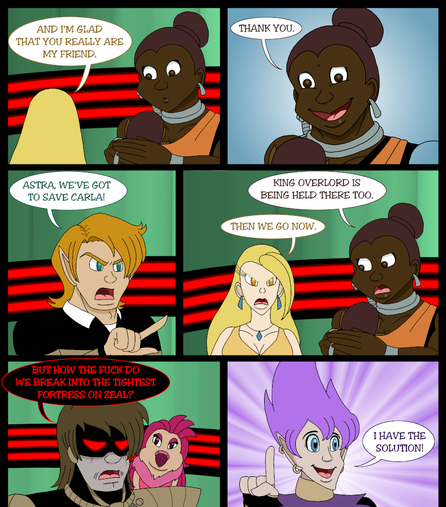Psychoborg - Episode 14, Page 9: Chapter 13: Returning the King