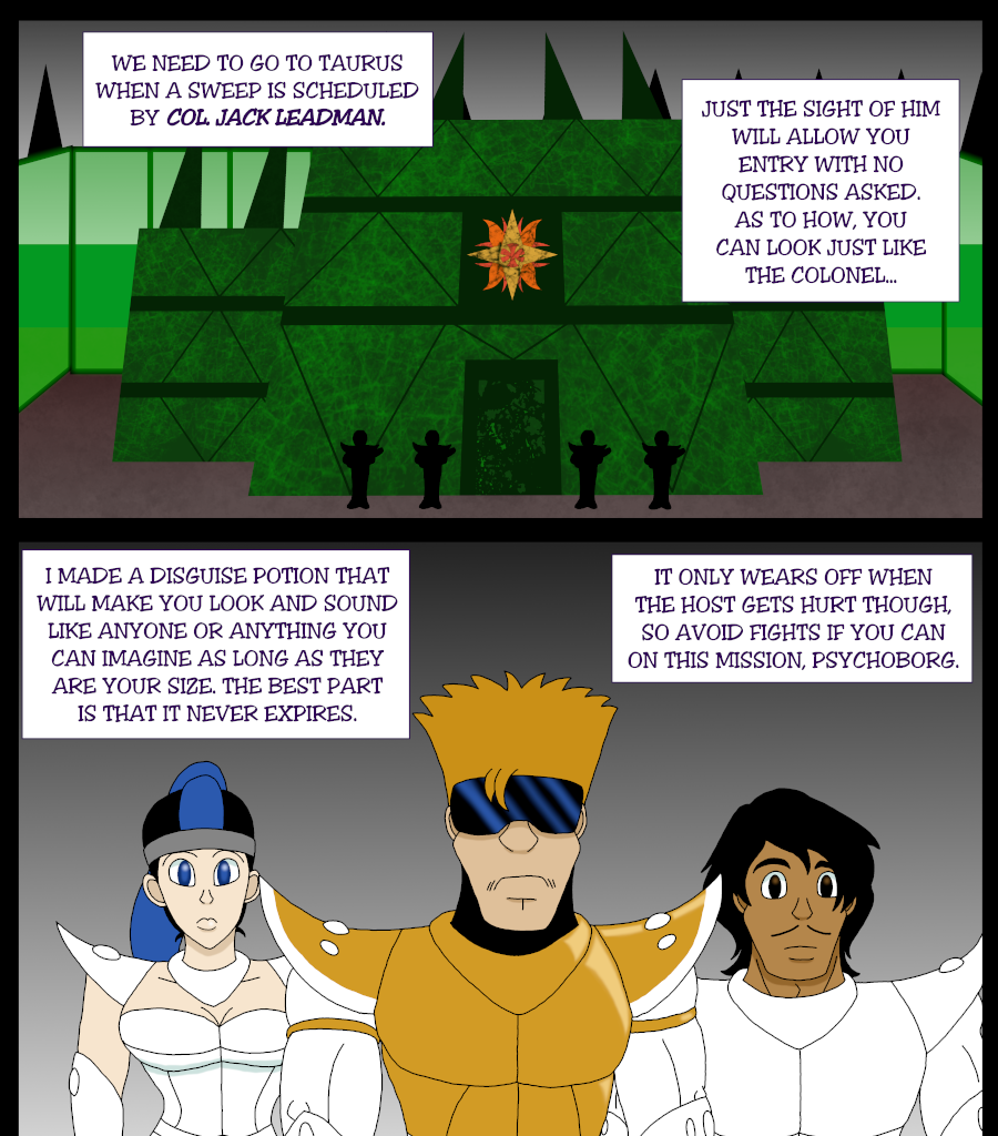 Psychoborg - Episode 14, Page 10: Chapter 13: Returning the King