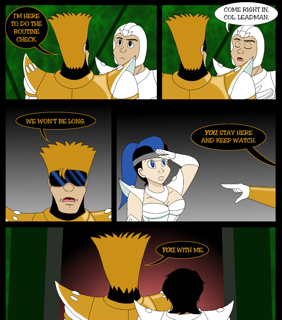 Psychoborg - Episode 14, Page 11: Chapter 13: Returning the King