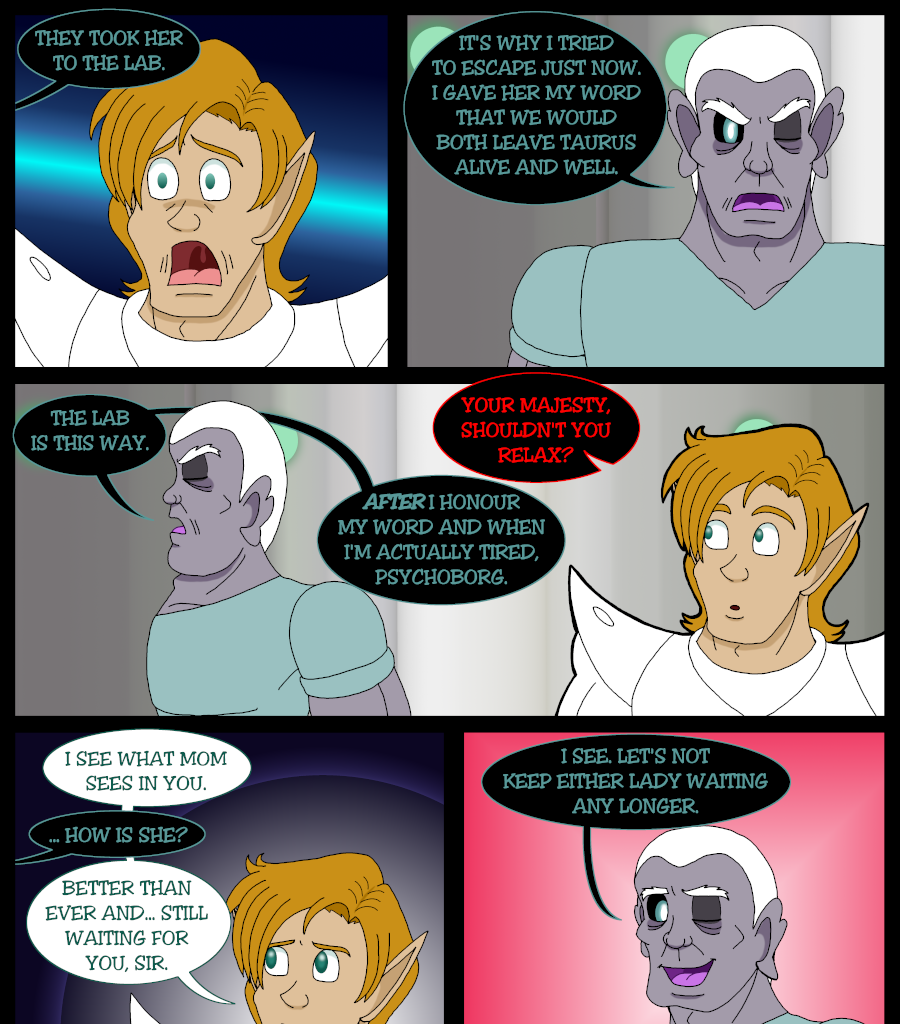 Psychoborg - Episode 14, Page 16: Chapter 13: Returning the King