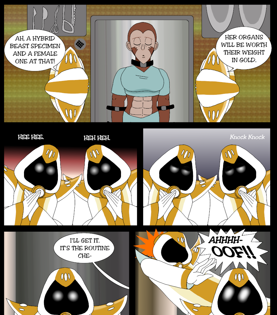 Psychoborg - Episode 14, Page 17: Chapter 13: Returning the King