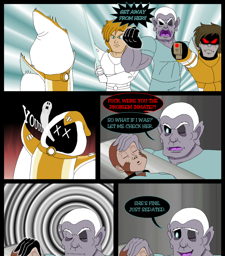 Psychoborg - Episode 14, Page 18: Chapter 13: Returning the King