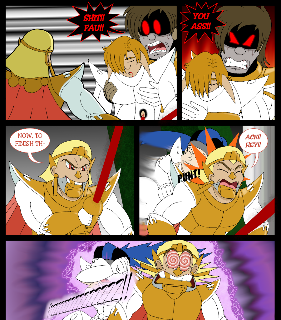 Psychoborg - Episode 14, Page 22: Chapter 13: Returning the King