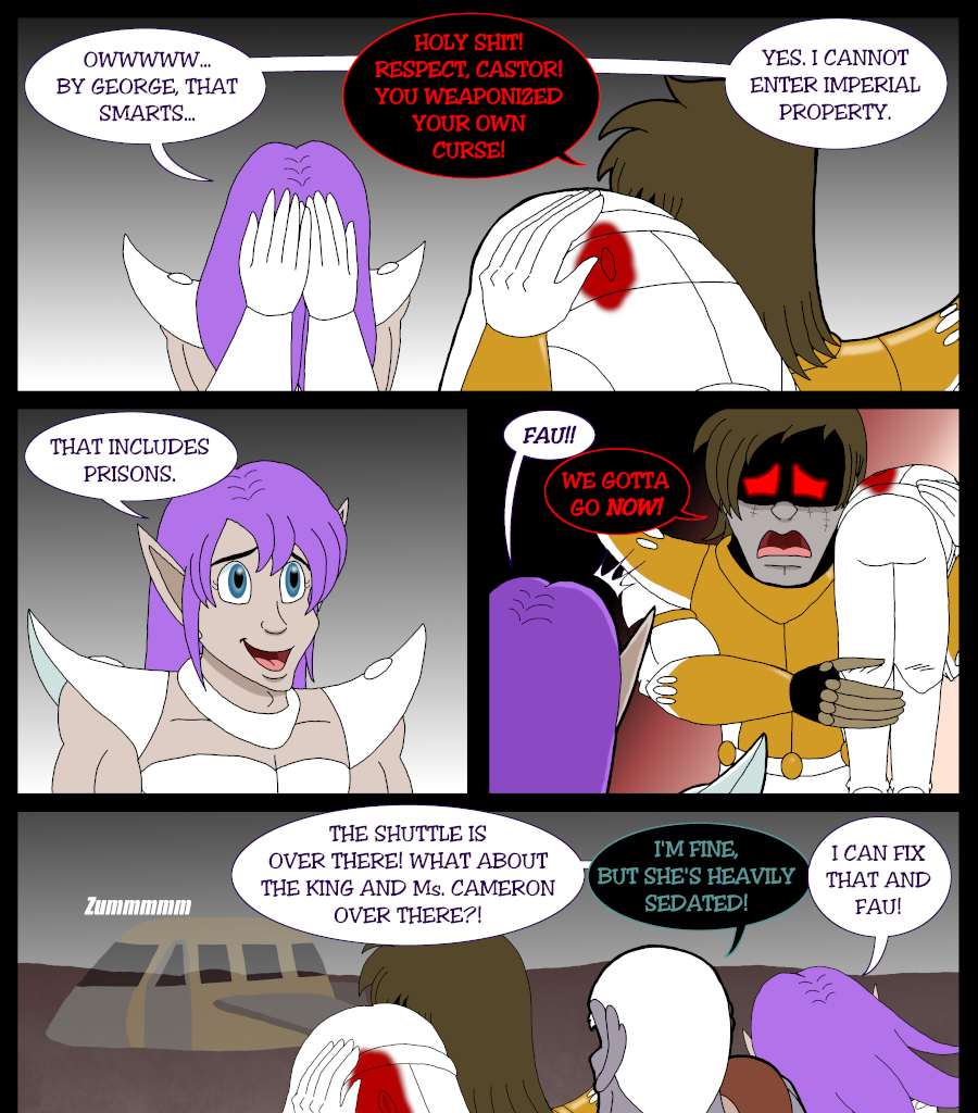 Psychoborg - Episode 14, Page 23: Chapter 13: Returning the King