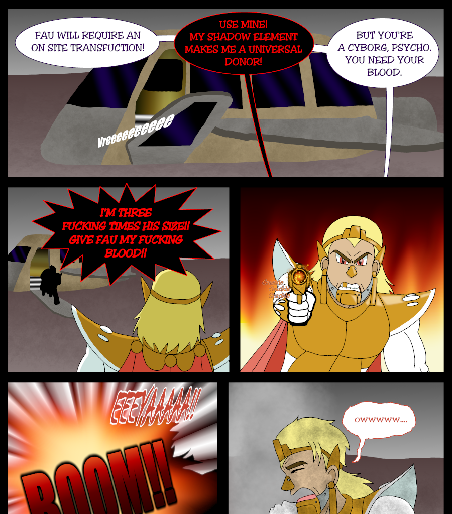 Psychoborg - Episode 14, Page 24: Chapter 13: Returning the King