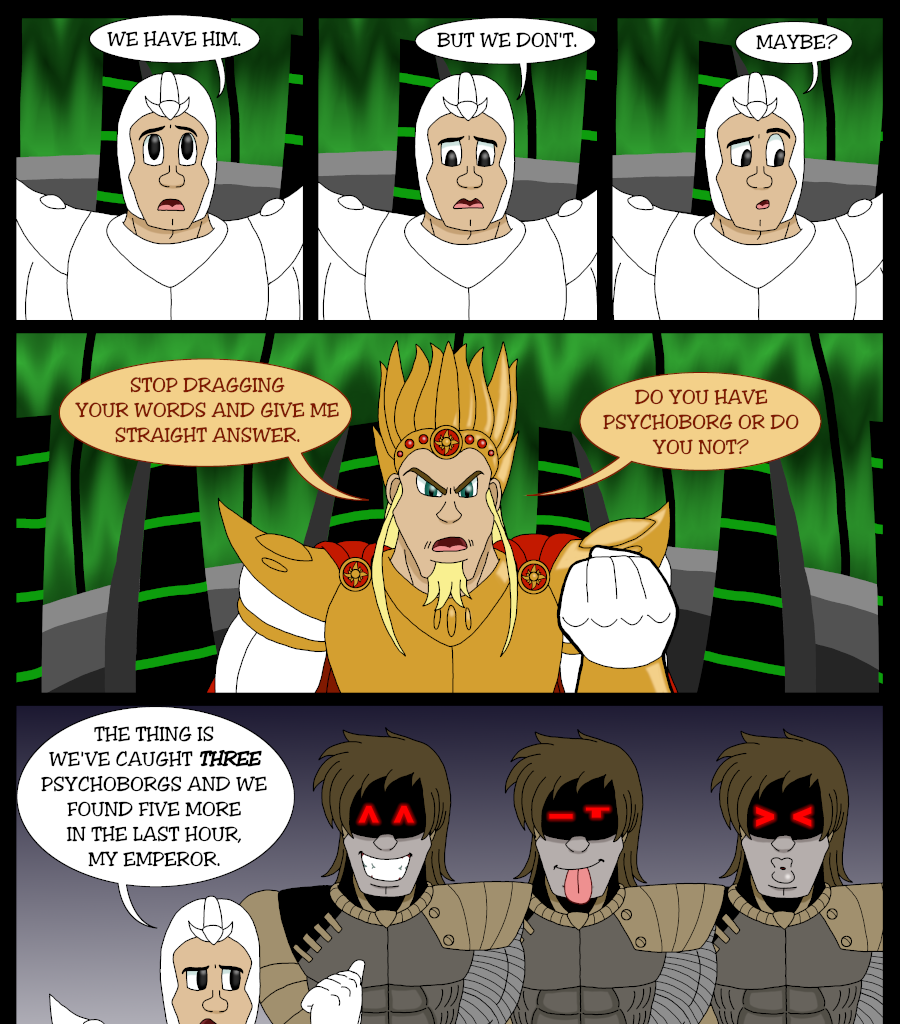Psychoborg - Episode 16, Page 8: Chapter 15: Champions Rising