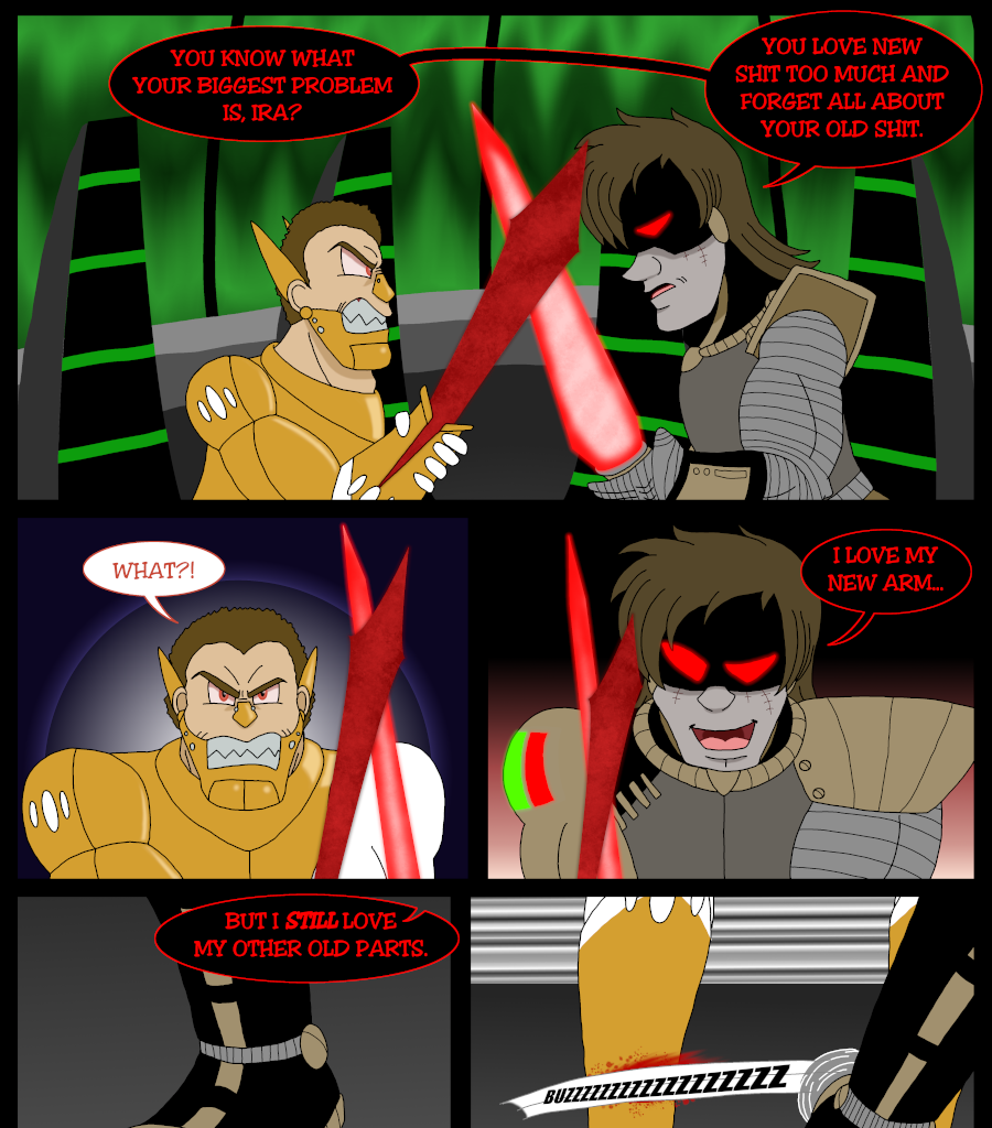 Psychoborg - Episode 16, Page 22: Chapter 15: Champions Rising