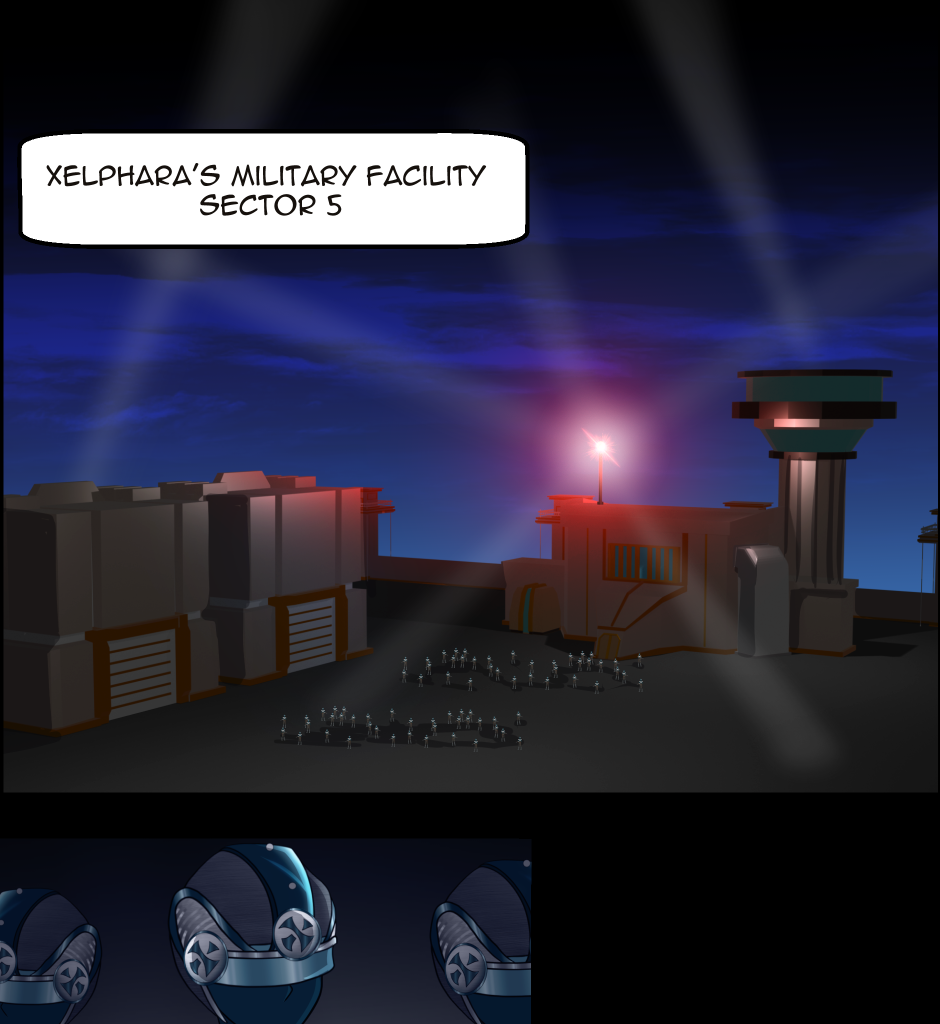 Infinite Strike  - Episode 1, Page 1: Chapter 01 - The Phantom Thief 