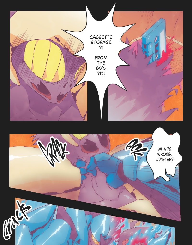 Blood Spine BETA Version - Episode 5, Page 4: Episode 3 - Dimstar's Particle Thinner