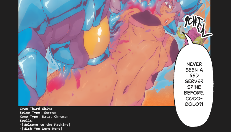 Blood Spine BETA Version - Episode 5, Page 4: Episode 3 - Dimstar's Particle Thinner