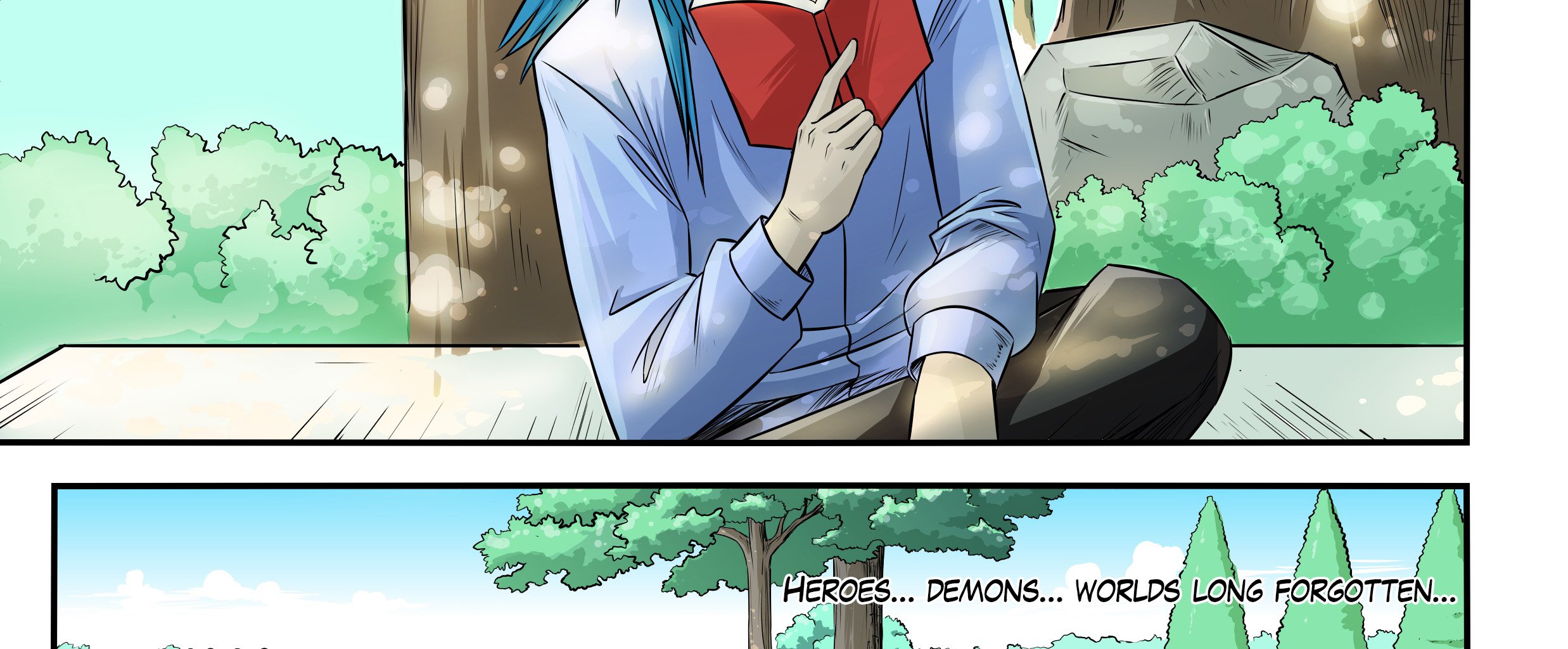 Moontachi Gaiden - Episode 1, Page 2: CH-1: A Star Crossed Beginning  (Part 1)