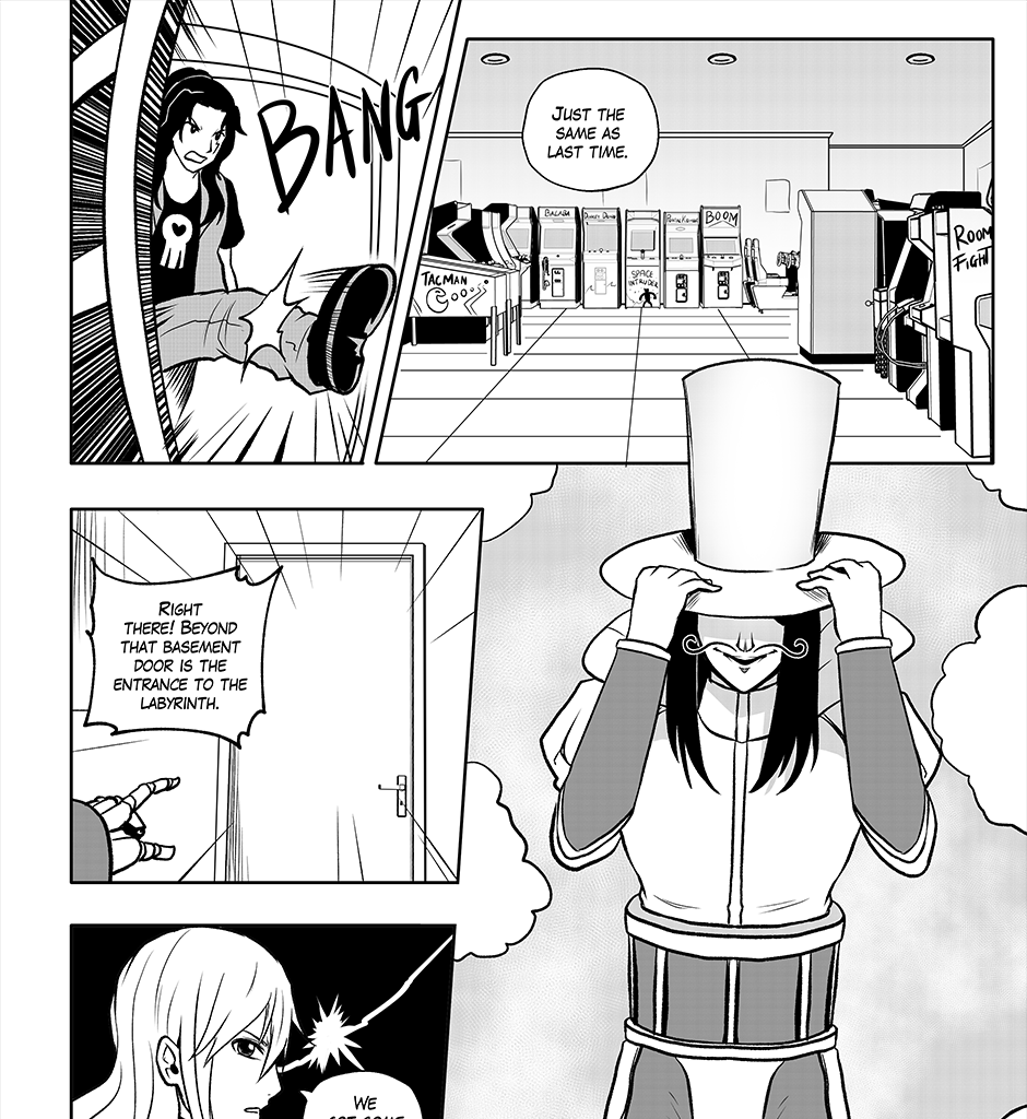 Moontachi Gaiden - Episode 72, Page 5: Ch-19: Vipers Labyrinth: The Final Battle for a New Tomorrow (Part 2)