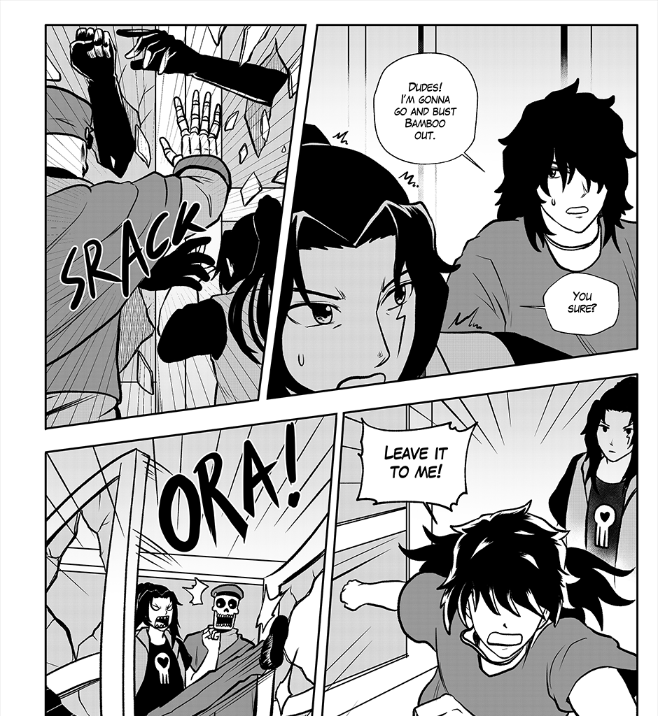 Moontachi Gaiden - Episode 72, Page 7: Ch-19: Vipers Labyrinth: The Final Battle for a New Tomorrow (Part 2)