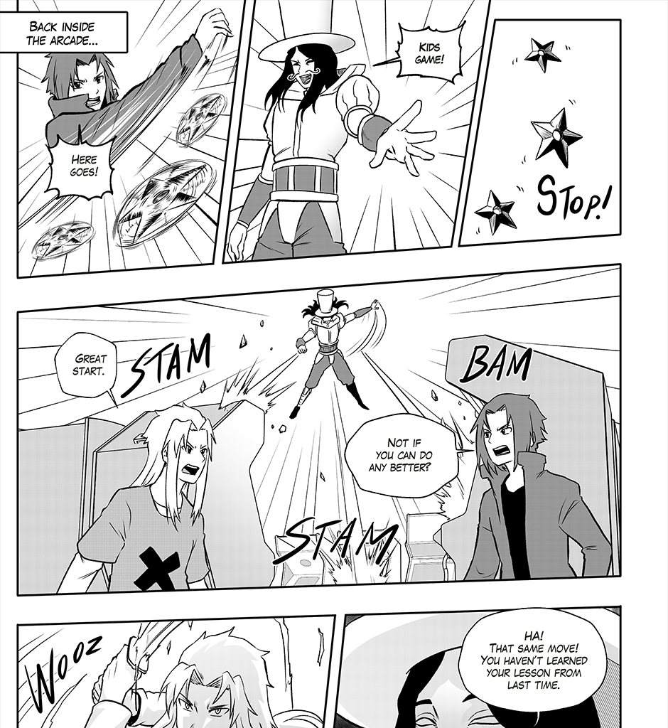 Moontachi Gaiden - Episode 72, Page 8: Ch-19: Vipers Labyrinth: The Final Battle for a New Tomorrow (Part 2)