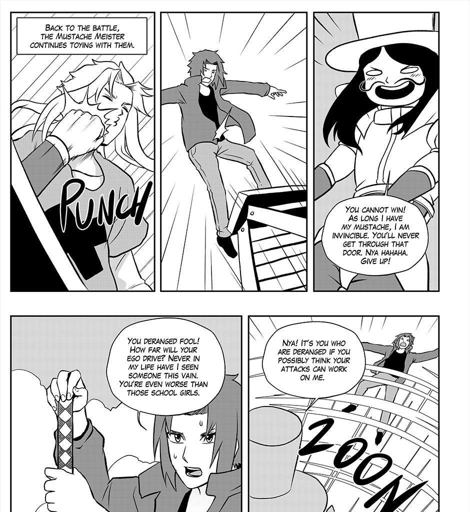 Moontachi Gaiden - Episode 74, Page 2: Ch-19: Vipers Labyrinth: The Final Battle for a New Tomorrow (Part 4)