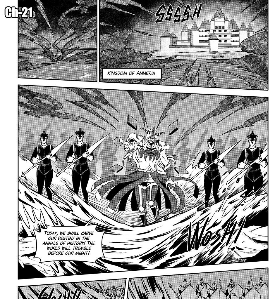 Moontachi Gaiden - Episode 80, Page 1: Ch-21: Prologue & The Dark Wave (Part 2)