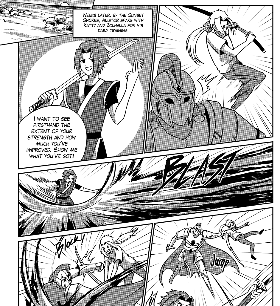 Moontachi Gaiden - Episode 82, Page 1: Ch-21: Prologue & The Dark Wave (Part 4)