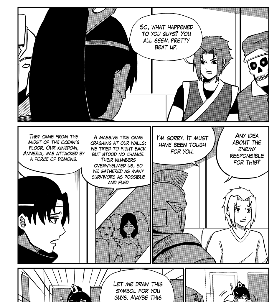 Moontachi Gaiden - Episode 83, Page 3: Ch-22: Going Distance: A Desperate Arrival (Part 1)