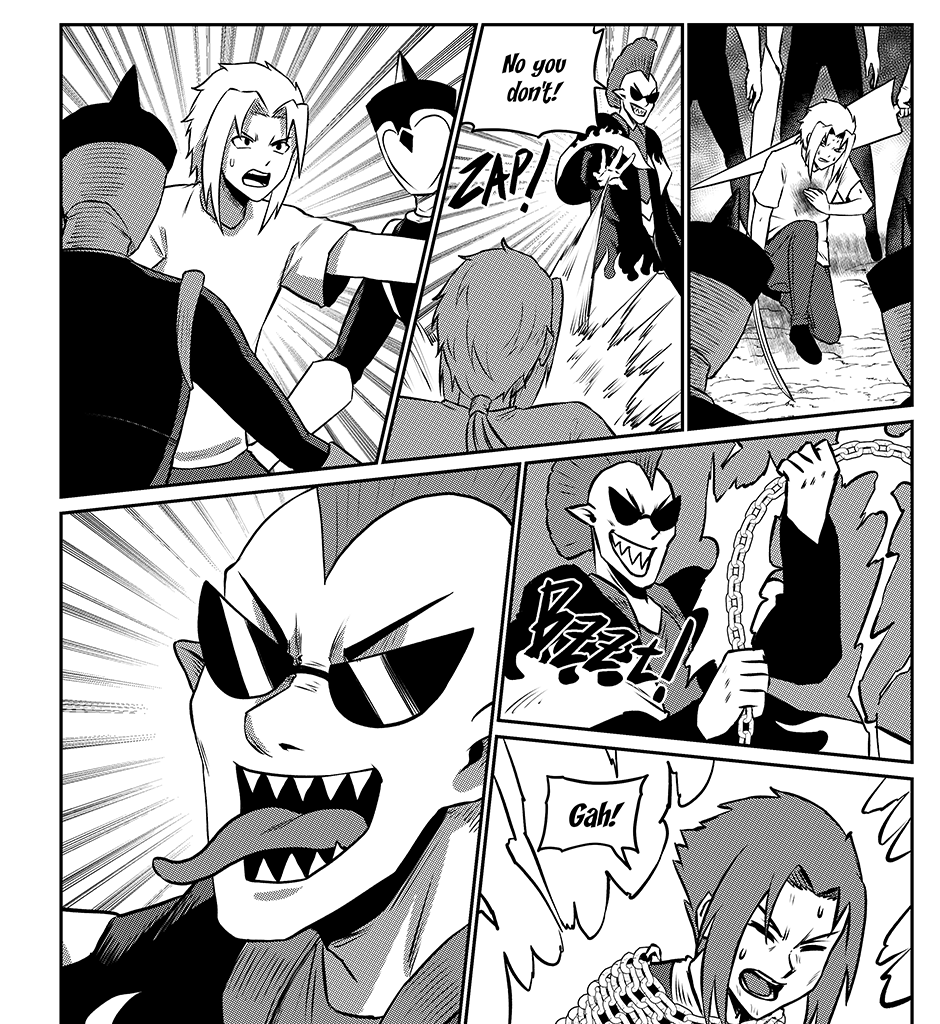 Moontachi Gaiden - Episode 84, Page 5: Ch-22: Going Distance: A Desperate Arrival (Part 2)