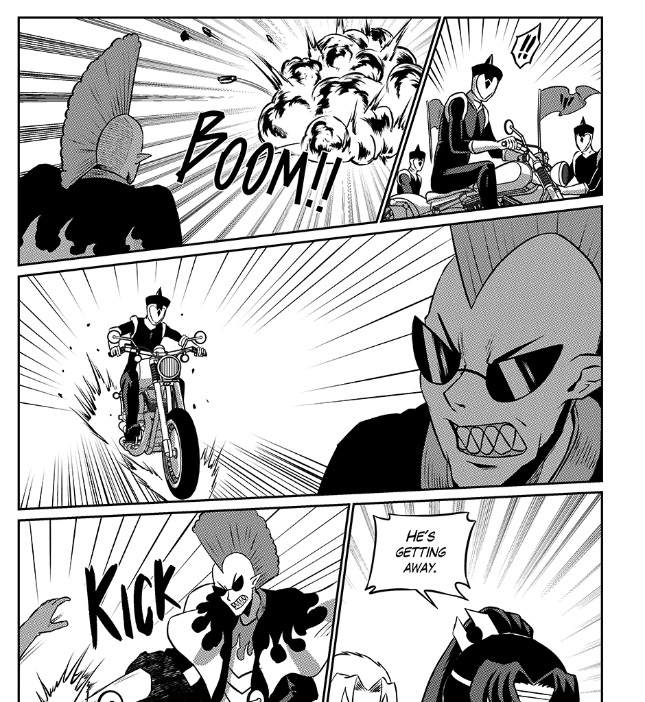 Moontachi Gaiden - Episode 85, Page 2: Ch-22: Going Distance: A Desperate Arrival (Part 3) 