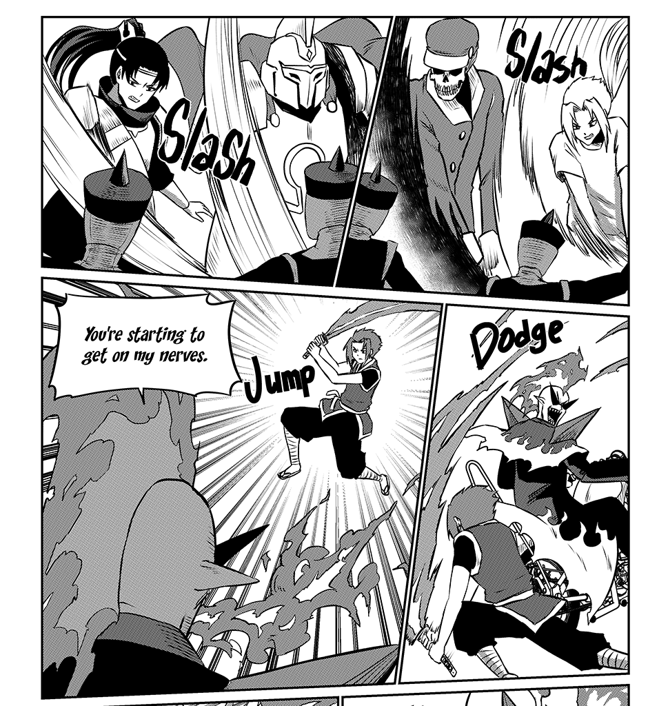 Moontachi Gaiden - Episode 85, Page 5: Ch-22: Going Distance: A Desperate Arrival (Part 3) 