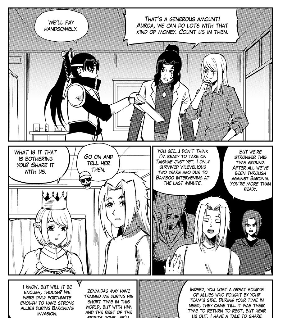 Moontachi Gaiden - Episode 86, Page 4: Ch-23: The Silver Light Awakens (Part 1)