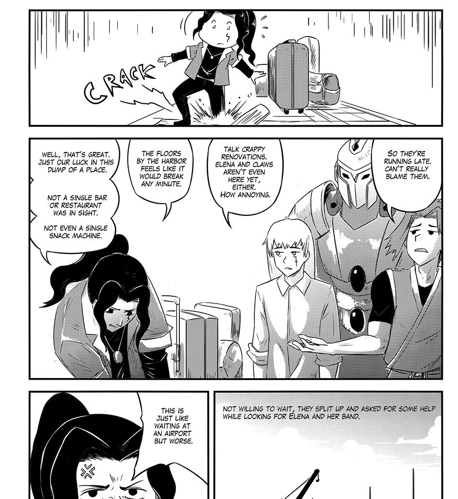 Moontachi Gaiden - Episode 88, Page 3: Ch-24: A Washing Escape (Part 1) 
