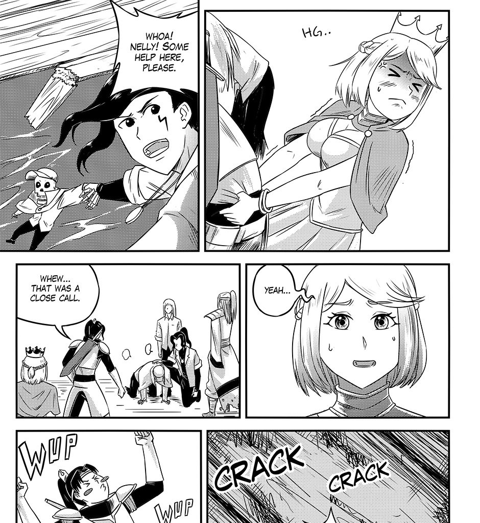 Moontachi Gaiden - Episode 88, Page 14: Ch-24: A Washing Escape (Part 1) 