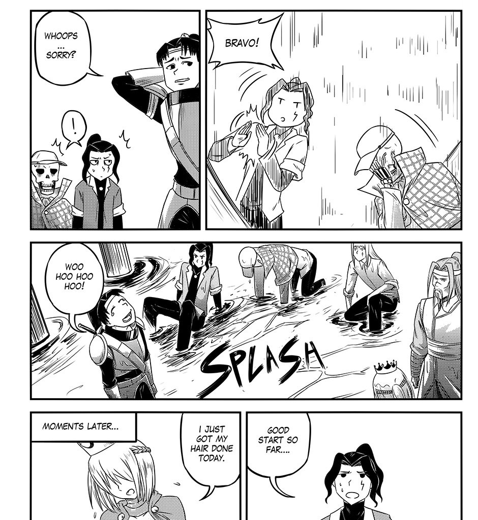 Moontachi Gaiden - Episode 88, Page 15: Ch-24: A Washing Escape (Part 1) 