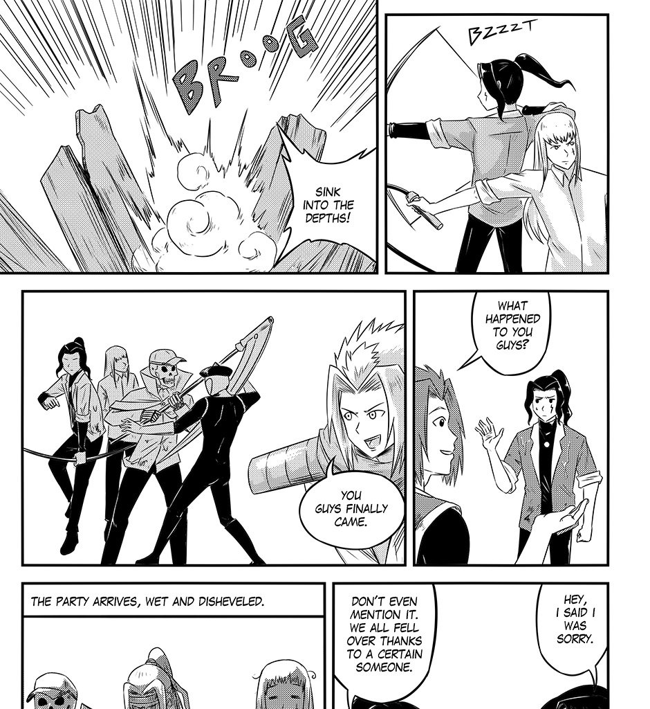 Moontachi Gaiden - Episode 89, Page 3: Ch-24: A Washing Escape (Part 2) 