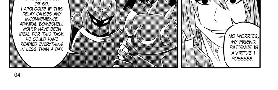 Moontachi Gaiden - Episode 90, Page 4: Ch. 25:1 – Turbulent Waters